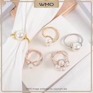 Ready Stock Ring Brooch Tudung Mutiara Muslimah Cincin Tudung Scarf Buckle Tudung Ring Tudung Bawal 