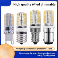 [220V] G9LED Corn Lamp 64 Beads Dimmable E12 led Bulb E14 Crystal Lamp B15 Ship Lamp 5W