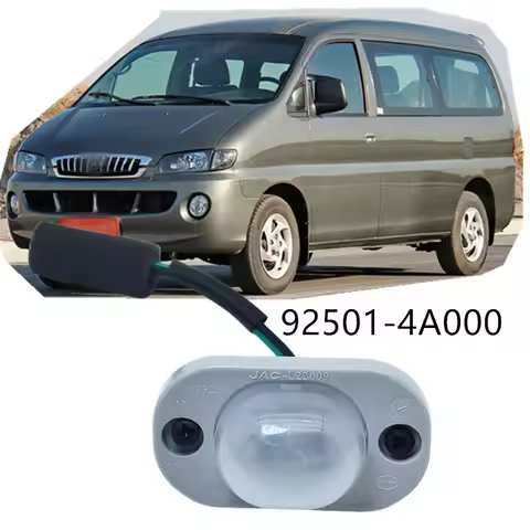 Feu de plaque d'immatriculation arrière pour Hyundai H1 STAREX H-1 2000 - 2007 TRAJET For JAC Refine