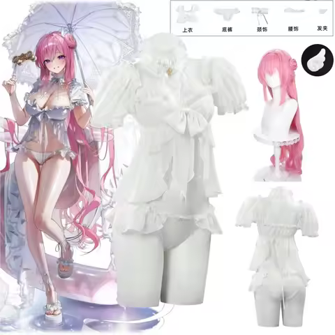 Anime Dorothy Cosplay Costume Wig Game Goddess of Victory Dorothy Swimsuit New Skin Carnival Hallowe