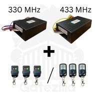 Autogate Remote Control + Receiver Set 330 MHz / 433 MHz