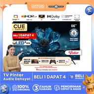[NEW] [Google TV] COOCAA TV 86 inch CUE 7600 - Smart TV - Digital TV - Netflix & Youtube - Google As