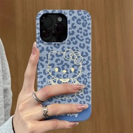 Leopard Kitty Samsung S25/S23/S21Ultra/A73 Silicone Phone Case Protective Shell