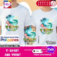 I LOVE White Beach, Boracay, Aklan, Philippines T-SHIRT DESIGN BEST FOR AND SOUVENIRS