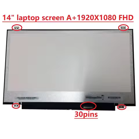 14 inch 30pins FHD 1920X1080 LED display Matrix For Acer Chromebook 14 CB3-431 For MSI GS40-6QE Lapt