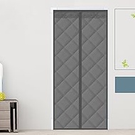 114.8 x 114.8 inches (290 x 290 cm) (WxH), Winter Warm Thick Door Curtain, Thermal Insulated Cotton