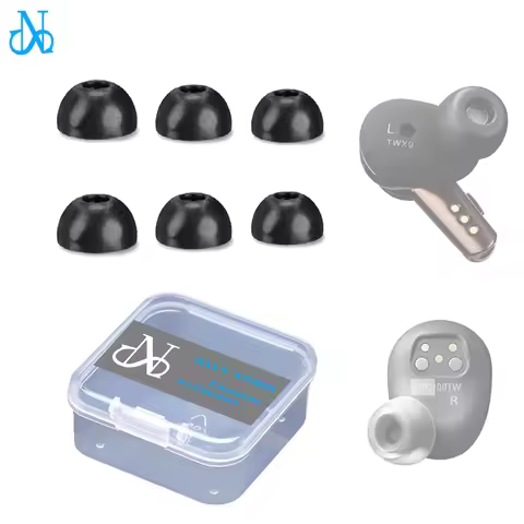 Premium Eartips for Audio-Technica ATH-TWX9 / ATH-TWX7 / ATH-ANC300TW Wireless Earphone Memory Foam 