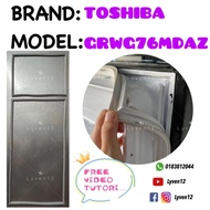 [TOSHIBA-GRWG76MDAZ] REFRIGERATOR DOOR GASKET/GETAH PINTU PETI SEJUK