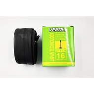 VEROLI BICYCLE TUBE 16x1.50/1.75 FV 60mm - TUBE 456
