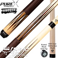 PUREX HXTE14 CUE - HXT LOW DEFLECTION SHAFT BILLIARD STICK PURE KAMUI - LUX MN