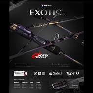 IROLY EXOTIC TYPE-O ROD | 198-210 | SPINNING SPINNING | CARBON SOLID | FUJI Ring