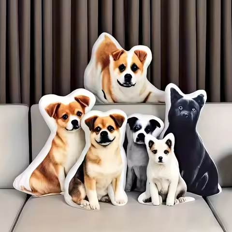 Personalized Picture Pillow - Custom Image Pillow, Super Soft Plush Pillow, One-of-a-Kind Gift for F