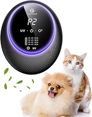 Morrrer Advanced Cat Deodorizer for Litter Box, Smart Pets Odor Eliminator with 10000mAh Battery, Portable &amp; Rechargeable Purifiers Deodorizer for Pets Litter Box Room Wardrobe Shoe Cabinet Toilet
