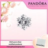 Duty free 100% s925 sterling silver jewelry Pandora ring jewelry gift Pandora Snowflake Charm 794249