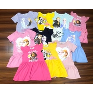 Girls cotton dress with sleeves 11-35kg