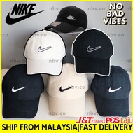 barang kemas NBV NIKE Sportswear Heritage Cap Soft Top Baseball Cap Adjustable Topi Nike Sport Cap
