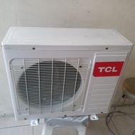 Second Ac TCL outdoor 1pk Freon R22 ( maknyos)