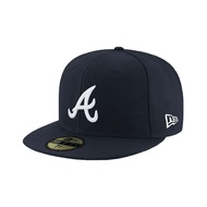 NEW ERA 59FIFTY 5950 MLB Player Cap Atlanta Warriors Navy Blue Large Size Full Baseball [TCC]