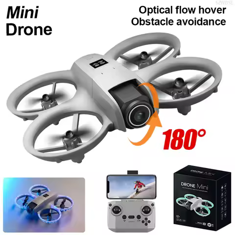 T3/GT3 Dual Camera 68g Mini 6k/8k Drone Obstacle Avoidance FPV With LED Light GT3 Optical Flow Elect