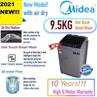 Midea 9.5KG Fully Auto Washing Machine Mesin Basuh MFW-EC950 MFWEC950