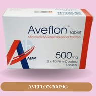 Aveflon for piles/heamorroids 500mg 30s