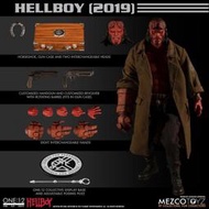 老夆玩具【現貨】MEZCO TOYZ One:12 Collective  地獄怪客 (2019) Hellboy