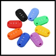 For Peugeot 508 301 2008 3008 408 For Citroen C4 CACTUS C5 C3 C4L Remote Car Key Shell Case Silicone Cover Bag 3 Buttons