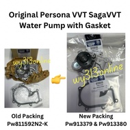 Original Proton Persona VVT BLM FL FLX Gen2 Satria Neo Iriz Exora CPS Saga VVT Water Pump w Gasket P