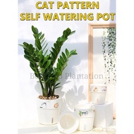 self watering pot/hydroponic pot /Automatic watering flower pot (cat type)indoor&outdoor automatic w