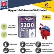 Nippon Paint 3200 Interior Wall Sealer 5L Nippon Water Based 3200 Wall Sealer Interior