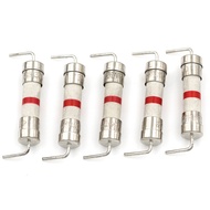 HITN 5pcs 8A 250V 5*20mm Ceramic Body time-LAG Axial Lead FUSE