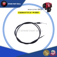 BRUSH CUTTER (GX35): THROTTLE WIRE/ THROTTLE CABLE FOR HONDA 4-STROKE MESIN RUMPUT GX35 GX37 KG35 SP