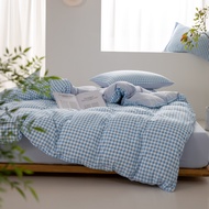 Alls Wonderland Duvet Cover With Zip Lattice Simplicity Quilt Cover Single Queen King Premium Comfor