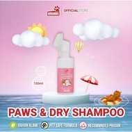 Paws & Dry Shampoo Novamos Waterlees Dry Shampoo for Cats and Dogs