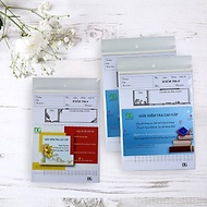 Giấy kiểm tra 4 ô ly và kẻ ngang- giấy trắng dày viết đẹp đường kẻ rõ ràng dành cho học sinh cấp 2 3