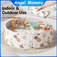 Foldable Ball Pool Baby Ocean Ball Pit Playpen Fence Outdoor& Indoor Round Pool Playground for Kids