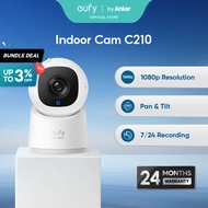 eufy Security Indoor Cam C210, 1080p Resolution with 360° Horizontal View