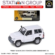 TOYOTA PARA 65561R 2014 LAND CRUISER WHITE 23TOYOTA - DIECAST