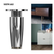 [Shiwaki] 3x Aluminum Alloy Furniture Leg Cabinet Desk Leg Metal Furniture Riser Heavy Duty Sofa Legs for Shelves Couch Kitchen Bookcase
