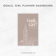 Goals, Girl Planner Dashboard