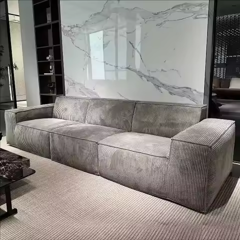 Corduroy Japanese Compressed Sofa Apartment Armchairs Apartment Massage Compressed Sofa Comfortable 