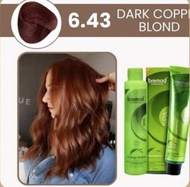 Dark Copper Blond(6.43) BREMOD Hair Color with 100ml Oxidizer