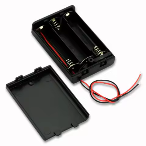 2/3/4/6/8 Slot AA Battery Case 1.5V/3V/4.5V/6V/9V/12V AA Battery Holder Box AA Storage Case With Wir