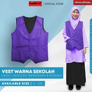 Indah Pesona School Uniform Vest - Purple/Size S-6XL