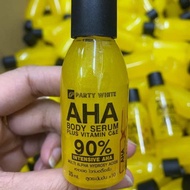 Party White AHA Body Serum Plus Vitamin C & E 90% Intensive-30ml
