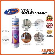 VT-212 Sanitary Sealant (Anti Fungus) Waterproof Neutral Silicone