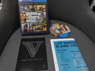 可玩可收藏 遊戲PS4 俠盜獵車手 5 Grand Theft Auto V GTA5 豪華版 中文版