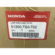 ORIGINAL HONDA CITY TMO / JAZZ GE TFO (2009-2013) HONDA INSIGHT HYBRID FRONT LOWER ARM 51350-TGO-T02