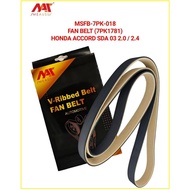MEAUSU FAN BELT MSFB-7PK-018 7PK1781 Model: HONDA ACCORD SDA 03 2.0 / 2.4