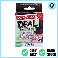 Qfl Monopoly Deal Card Game!!! Cards Game Monopoly Game Board Games Card Game Toys Kanak Kanak